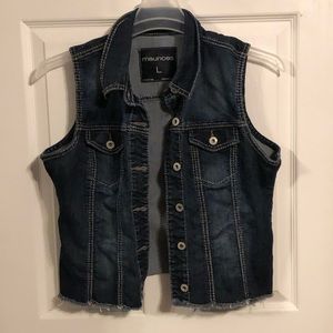 Denim vest